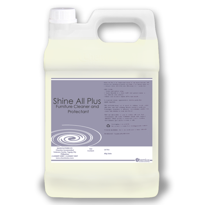 Furniture Cleaner SHINE ALL PLUS Wooden Furniture Cleaner and