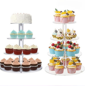 Food Display Stand Cupcake Stand/Acrylic Cupcake Cake Stand Dessert Stand