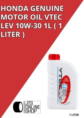 Honda Genuine Motor Oil VTEC LEV 10W-30 1L ( 1 Liter )