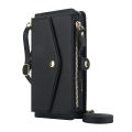 Card Case For Samsung A55 With diagonal strap lanyard Coin Purse Case Flip Cover With Card Holder Mobile Phone Shell With Rope Cards Slot Cases Casing For Samsung Galaxy A12 A13 A14 A15 A16 A52 A53 A54 A55 A35 A36 A52S With Wallet Bag. 