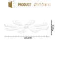 Universal 360° Rotating Central Aircon Deflector Fan Anti Direct Blow Wind Guide Fan. 
