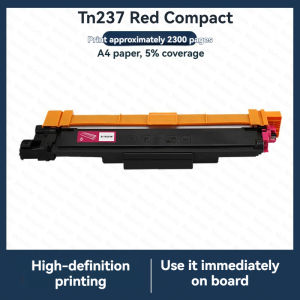 Compatible TN237 Toner Cartridge Set 3000‑Page Black & 2300‑Page Color Yield(A45% Coverage) Replacement for Brother HL‑L3210CW DCP‑L3551 MFC‑L3710CW MFC‑L3770CDW Color Laser Printers for New Zealand Market