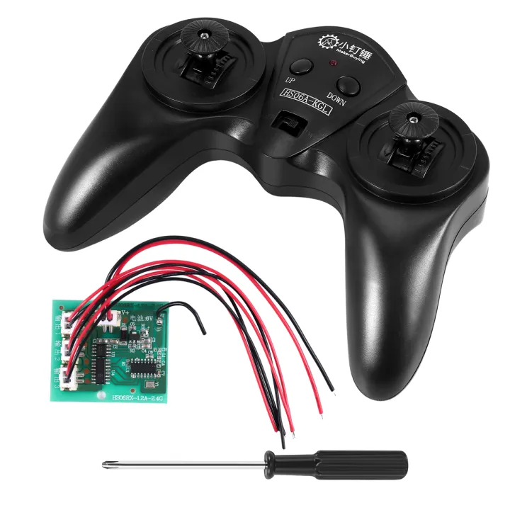 Rc Controller 6CH 2.4G Remote Controller Power Transmitter Receiver Radio System For ...