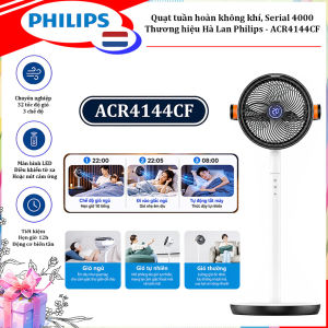 HÀNG CHÍNH HÃNG - Quạt tuần hoàn không khí Serial 4000 động cơ biến tần chuyên nghiệp. Thương hiệu Hà Lan cao cấp Philips - ACR4144CF