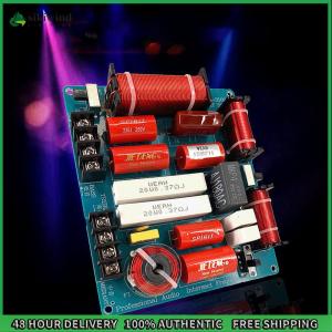 Sikiwind Professional Speaker Frequency Divider Adjustable High Middle Low Sound Splitter 3 Way Speaker Divider for KTV Stage Home Theater