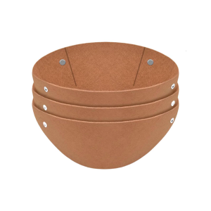 3 Pack Gardening Round Felt Inserts Hanging Baskets Thick Fabric Replacement Enhances Water Drainage Stops Bird Nesting