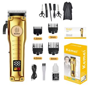 Kemei KM-511 Electric Hair Clipper Trimmer Shaver Powerful Wireless Rechargeable Electric Clipper