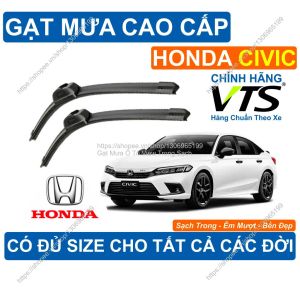 Gạt Mưa A8 Kính Lái Honda Civic Cặp Gạt Mưa Kính Lái Honda Civic….. Có Đủ Size Cho Các Đời Xe Honda Civic…..
