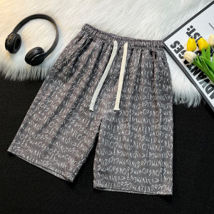 Smile_Home กางเกงขาสั้น กางเกงลำลอง แฟชั่นน่ารัก สามารถสวมใส่ได้ทั้งชายหญิง ลวดลายสมัยใหม่ใส่สบายเนื้อผ้าดี QC-DK8026