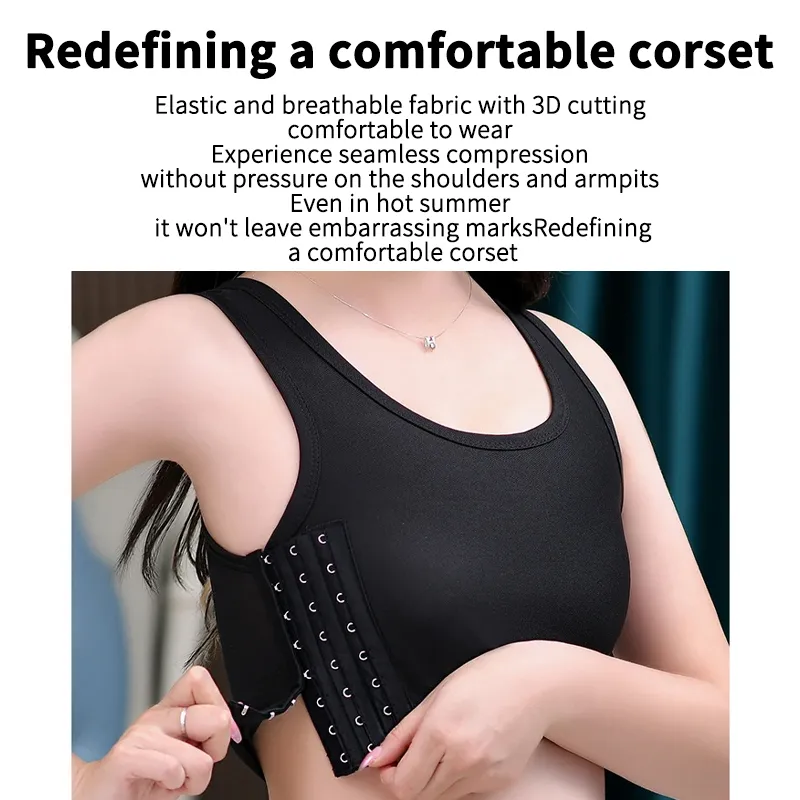 Breathable Trans Chest Binder Shaper 1 For Women No Bandage, S 4XL Sizes,  Ideal For Lesbian Cosplay And FTM From Necksweater, $15.6