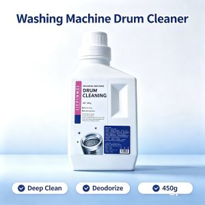 Washing Machine Drum Cleaning Powder 450g Deep Clean Remove Mildew Odor For Front Load Top Load Washer