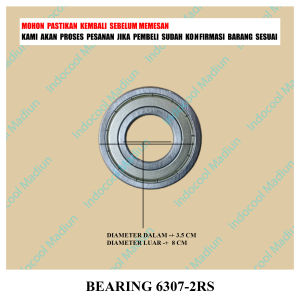 6307 bearing / BEARING MESIN CUCI FRONT LOADING 6307-2RS