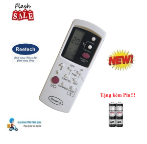 Remote Điều khiển điều hòa Reetech 1&2 chiều Inverter- Hàng mới 100% Tặng kèm Pin