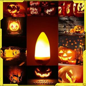 Lampu Bohlam LED Api Flickering Candle Light E27 Warm White 3W - CB2/Lampu LED Lampu Api Lilin E27 5WATT/Lampu Api Lilin LED Candle Light LED E27 5W