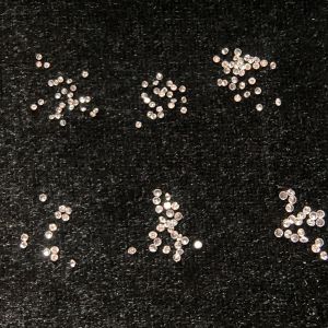 Đá cubic zirconia Star Cut cao cấp đá trang sứcnail đá kim cương nhân tạo
