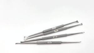 KITA Bone Elevators Double Head Bone Peeling Stainless steel Orthopedic Veterinary Surgical Instrument