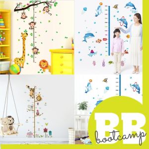 Creative DIY Cute Cartoon Children Play Room Wall Sticker Decoration Colourful (Animal)