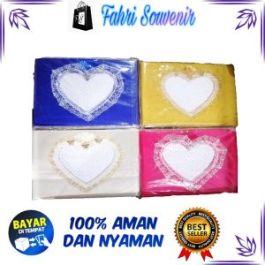 Souvenir Buku Tamu Undangan 1 set isi 2 Renda Sovenir Cantik Guest Book RONDOM TERMURAH