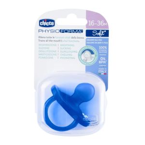Chicco PhysioForma Soft Silicone/ Latex Soother Support Babys Breathing (0+m/ 6+m/ 16+m) Made in Italy | BROTHER BEAR