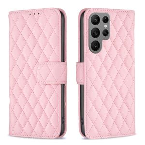 Case For Samsung Galaxy S26 S25 S24 S23 S22 S21 Ultra / S25 S24 S23 S22 S21 Plus / S21 S20 S23 S24 S26 FE Magnetic Small Fragrant Wind Leather Wallet Card Slot Flip Cover Casing