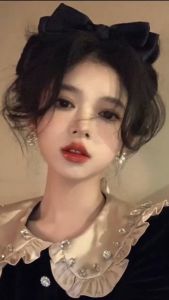 Klip Rambut Reben 蝴蝶结大号抓夹 Ribbon Hair Clip 大号鲨鱼夹氛围感高级感甜美气质公主头盘发简约百搭发饰 Trendy Bow Hair Claw Clip
