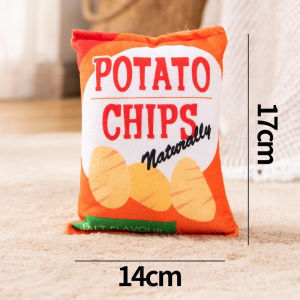Plus Plush Simulation Sound Paper Sounding Potato Chips Pet Sounding Toys Dog Toys Teddy Small Dogs Dog Sounding Paper Potato Chips