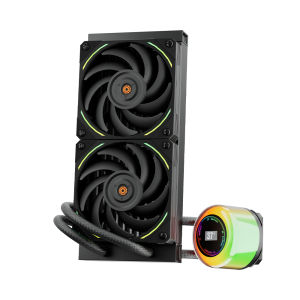 1stPlayer CC 240 ARGB CPU Liquid Cooler - Black/White