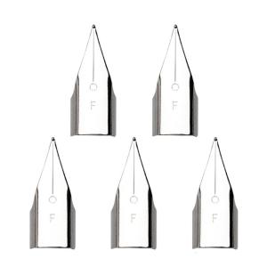 5PCS Replacement Pen Nib for Iridium Pen Tips Medium Nib Extre Fine Nib Optional for Ideal for Most Fountain Pen Office