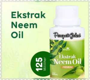 Ekstrak Neem Oil ( Biji Mimba ) 125ml - Pestisida Nabati - Pengontrol Hama Tanaman