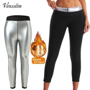 ZEEMIN Vensslim Sweat Sauna Pants Body Shaper Weight Loss Slimming Shapewear Women Waist Trainer Tummy Hot Thermo Sweat Leggings Gym