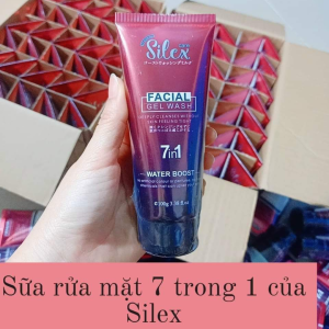 Sữa rửa mặt silex 7in1 giúp da trắng mịn giữ ẩm mờ thâm chống lão hóa 100g