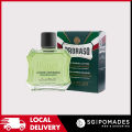 Proraso Green Aftershave Liquid Lotion 100ml - Menthol & Eucalyptus-SGPOMADES. 