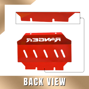 GCAO RANGER SKID PLATE COVER BLACK (11757)