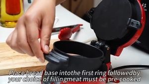 Máy Làm Hamburger Đa Năng Chuẩn Mỹ/Âu – Chiên Trứng Áp Chảo Bò Sandwich Breakfast Maker