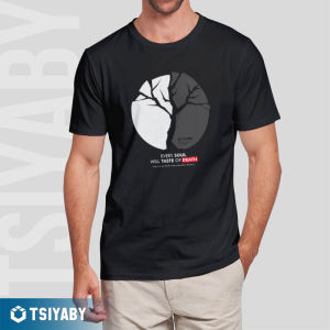 Kaos Dakwah Pria Distro Muslim Tsiyaby - LIFE Lengan Pendek