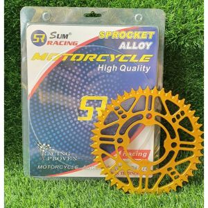 GIR BELAKANG (GEAR BELAKANG) MEGAPRO CB150R CBR 150R SONIC VERZA SUPRA GTR (ALUMINIUM) SUM RACING