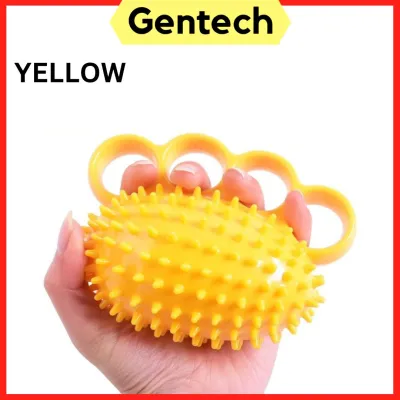 4 Fingers Rubber Massage Ball TPR Spike Ball Sport Fitness Hand Pain Stress Relief Muscle Relax Ball
