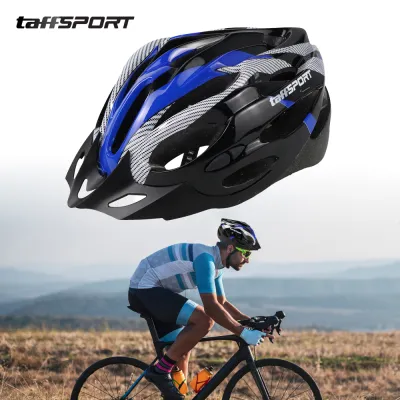 TaffSPORT Helm Sepeda Bike Aerodynamic EPS Foam PVC Unisex 21 Air Vent - X10 - Gray