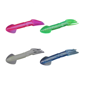 Soft Baits Fishing Tackle Accessories Artificial Squid Lures Trolling Fishing Baits 22cm Seawater Fishing Lure