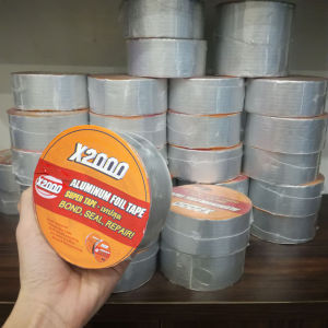 VARRT X2000 Aluminum Foil Butyl Tape High Temperature Resistance Waterproof Tape Roof Hose Leak Repairing