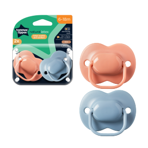 Tommee Tippee Cherry Soother ทอมมี่ ทิปปี้ แพ็คคู่ จุกหลอก หัวนมยางดูดเล่น