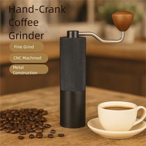 MARINI Lõi mài CNC Máy xay cà phê quay tay Tất cả vỏ nhôm Tiết kiệm lao động 30% Máy chiết xuất cà phê thủ công Bền bỉ Thép không gỉ 420 Máy xay cà phê thủ công