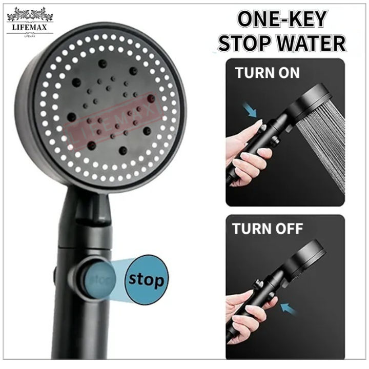 %5BSG%20Seller%5D5%20Modes%20High%20Pressure%20Handheld%20Shower%20Bath%20Heads%20SPA%20Nozzle%20Bathroom%20Accessories%20Shower%20head%20-%20Image%204