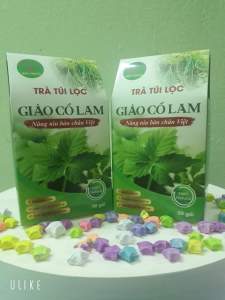 Combo 160 gói trà giảo cổ lam trà túi lọc giảo cổ lam Bảo Khang ổn định huyết áp hạ men gan gan nhiễm mỡ giảm mỡ máu phòng