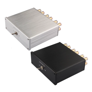 2 In 1 Sound Selectors Box Gold Plateds Coppers Terminals Speaker Selectors Switches For Amplifiers And Speakers