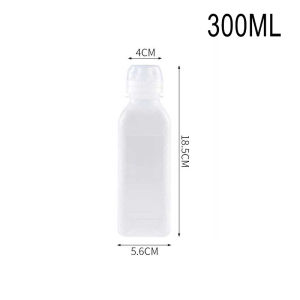 5 ชิ้น 300/500 มล. ขวดบีบน้ำมันใส / ขวดสเปรย์น้ำมันสำหรับครัวพร้อมฝาปิด / ขวดบีบเครื่องปรุงรสพลาสติก / ขวดใส่เครื่องปรุงรสอเนกประสงค์ / สำหรับบาร์บีคิว สลัด ซอสมะเขือเทศ