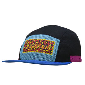 Topi SANGALAKI Leopard Sportcap Mesh Hat Flepneck Black Tosca