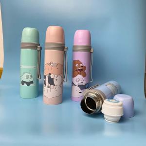 (COD) Botol Termos Air Minum Motif Karakter Lucu dan Buah Tahan Panas dan Dingin