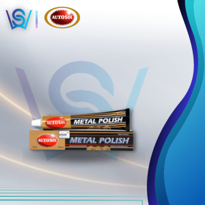 AUTOSOL METAL POLISH RUST REMOVER CHROME 75ML Cleaning Paste Cream