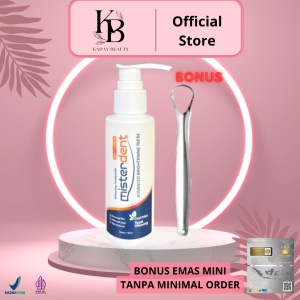 PASTA GIGI MISTERDENT Advanced Brightening Teeth 150 Gr BPOM ( FREE SIKAT GIGI NANO dan Pembersih Lidah ) / Misterdent pemutih gigi ori Misterdent original Misterdent pasta pemutih gigi odol Misterdent pemutih gigi